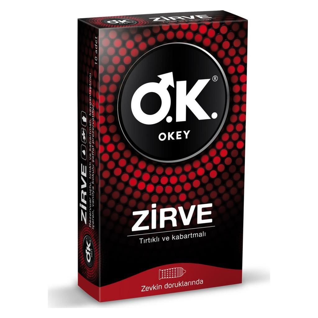 Okey Zirve Prezervatif 10 Adet