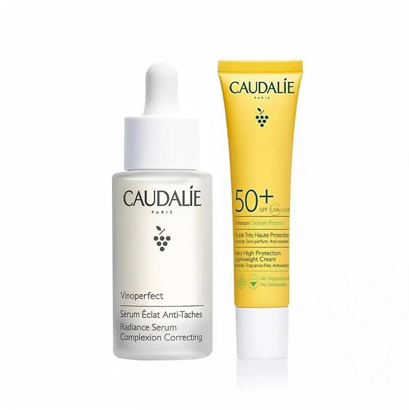 Caudalie Vinoperfect Serum ve Güneş Bakım Seti