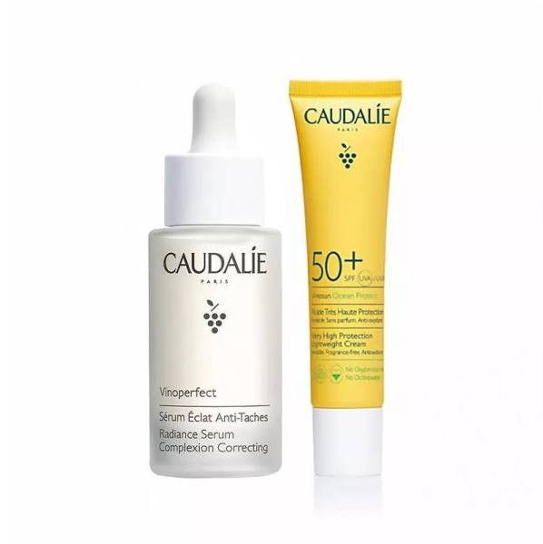 Caudalie Vinoperfect Serum ve Güneş Bakım Seti