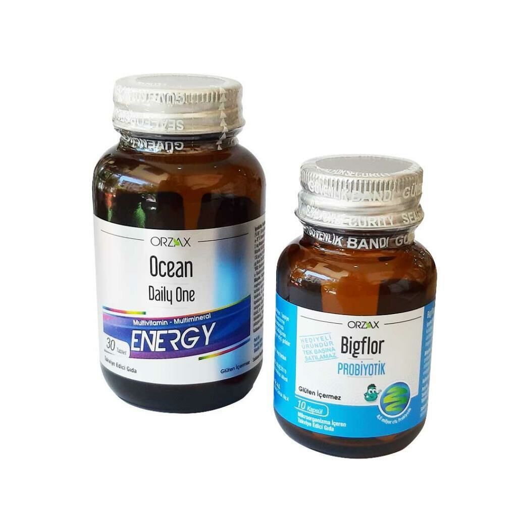 Ocean Daily One Energy + Bigflor Probiyotik HEDİYE