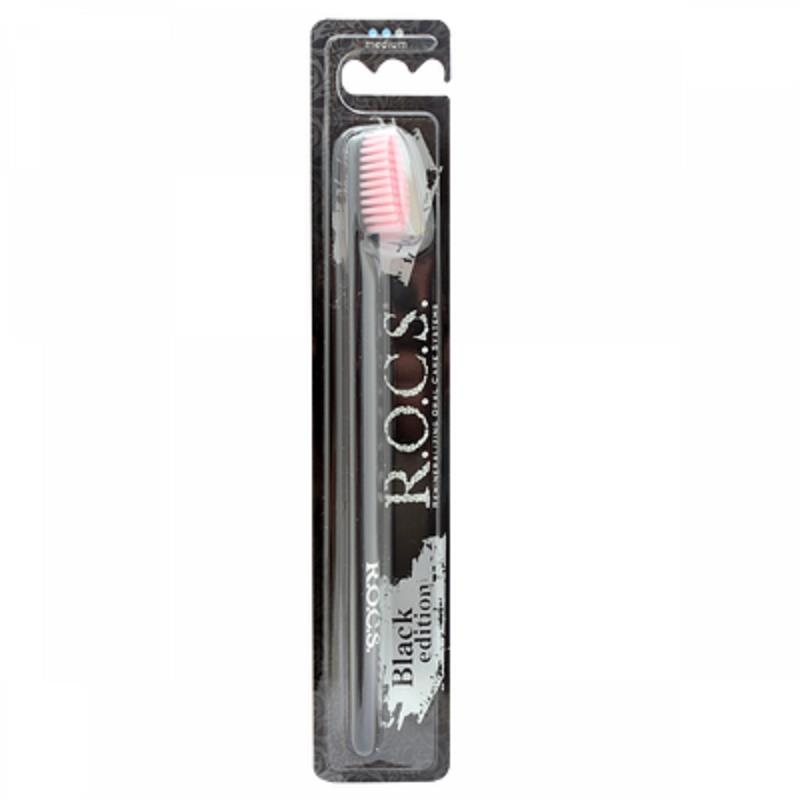 Rocs Black Edition Diş Fırçası Medium