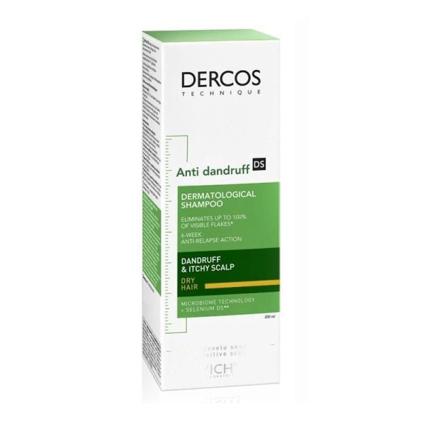 Vichy Dercos Kepek Karşıtı Şampuan 200 ml - Kuru Saçlar