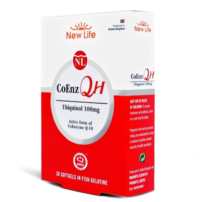 New Life CoEnz QH 100mg Takviye Edici Gıda 30 Kapsül