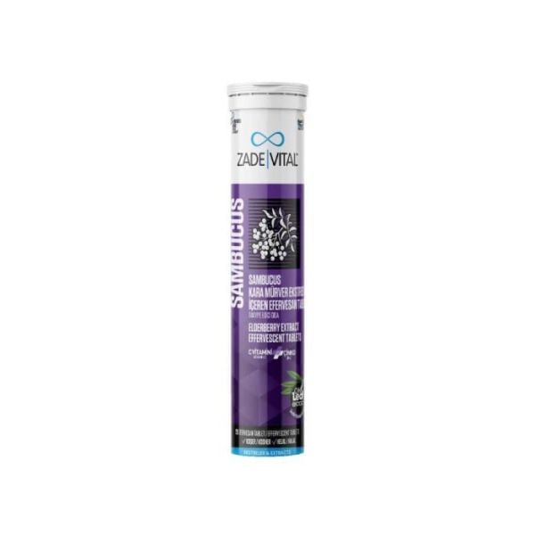 Zade Vital Sambucus 20 Efervesan Tablet