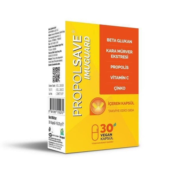 Propolsave Imuguard Takviye Edici Gıda 30 Kapsül