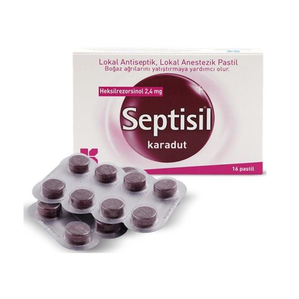 Septisil Karadut 16 Pastil