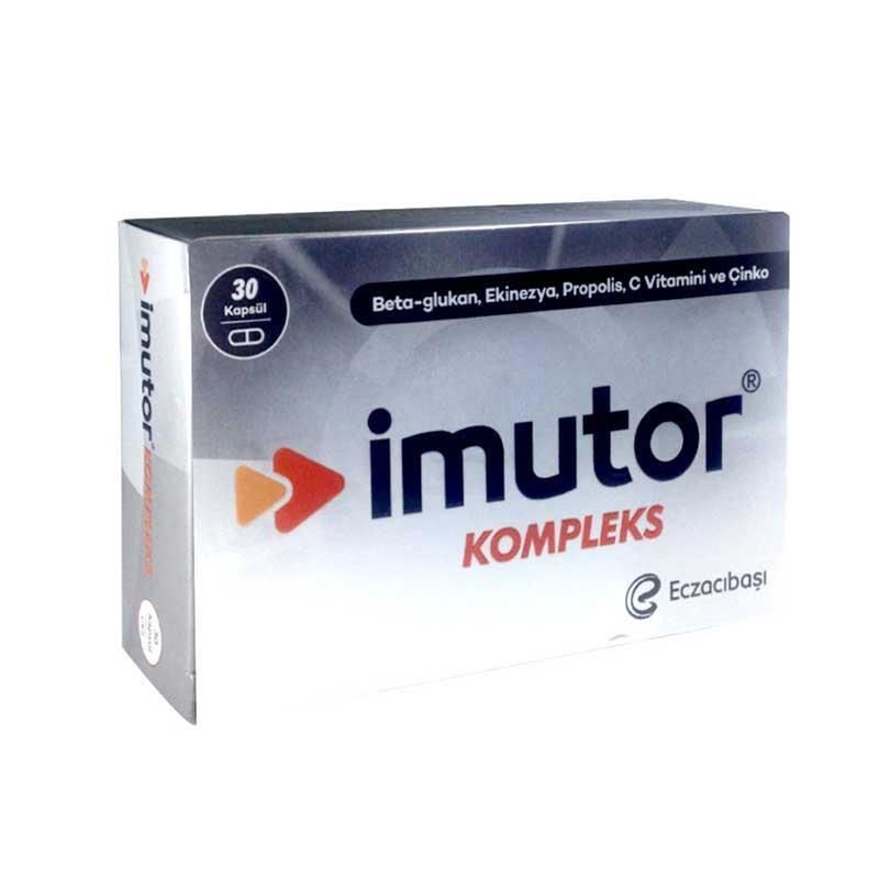 Imutor Kompleks Takviye Edici Gıda 30 Kapsül