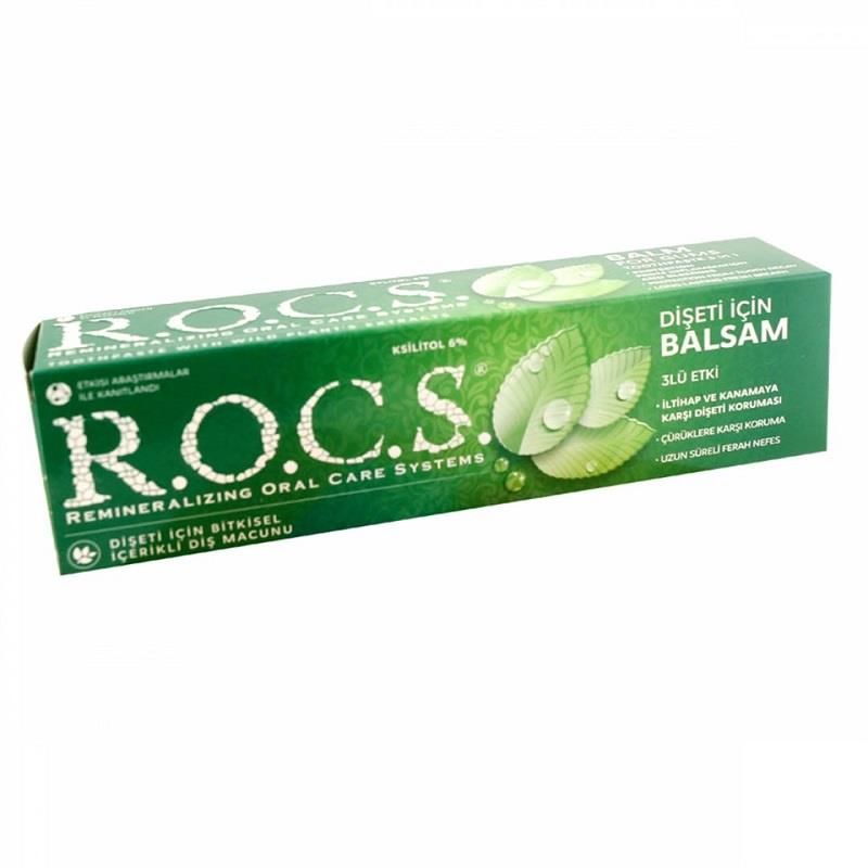 Rocs Bitki Özleri İçeren Diş Macunu 75ml