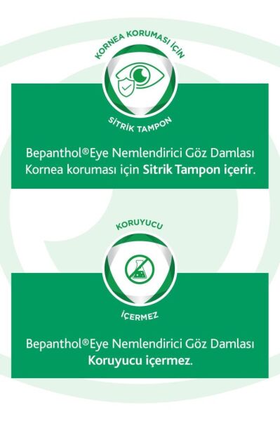 Bepanthol Eye Göz Damlası 0,5 ml 20 Flakon
