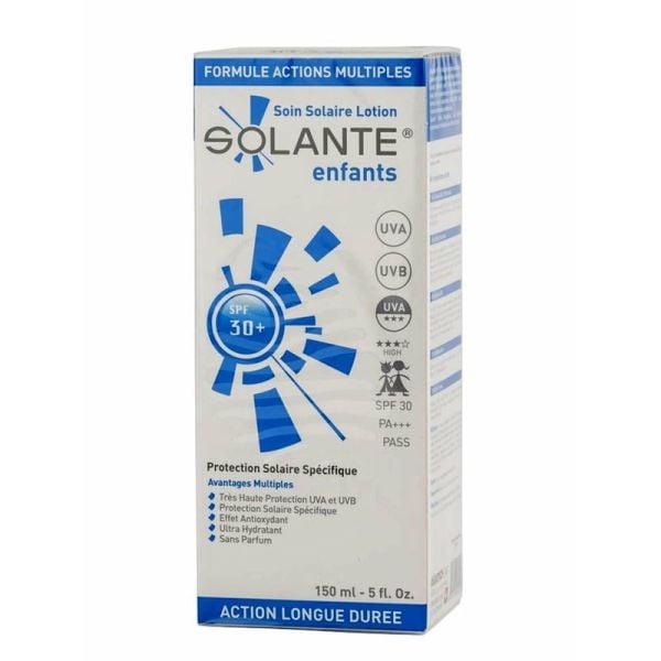 Solante Çocuk Losyonu SPF 30+ 150 ml