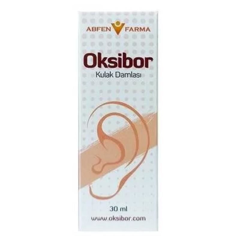 Abfen Farma Oksibor Kulak Damlası 30 ml