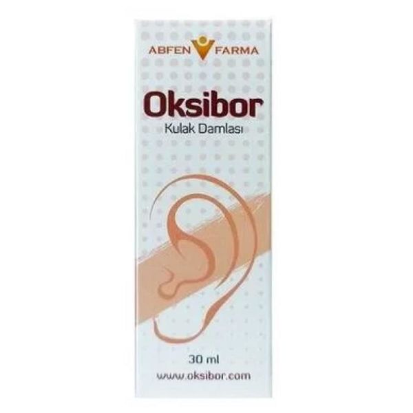 Abfen Farma Oksibor Kulak Damlası 30 ml