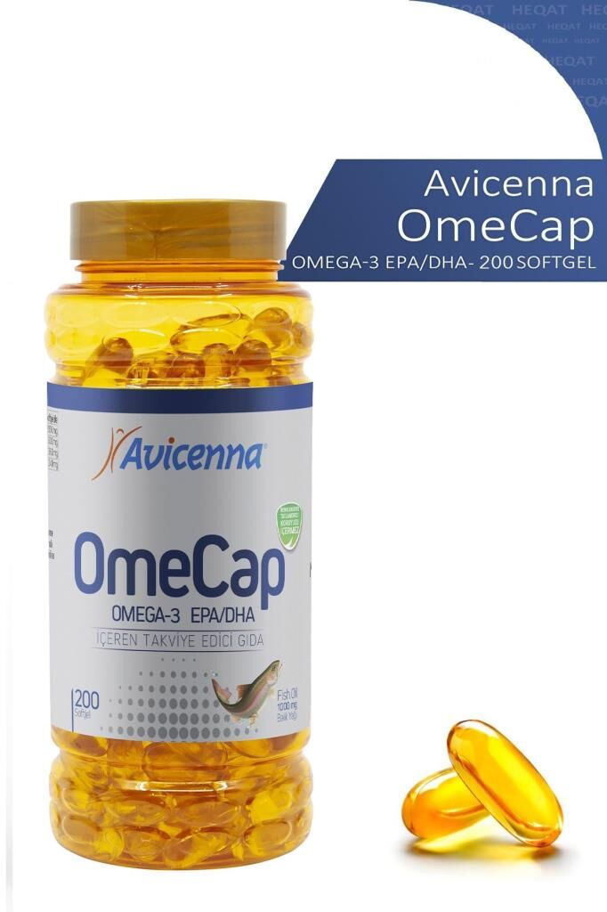 Avicenna Omecap Omega 3 Softjel 200 Balık Yağı Kapsül