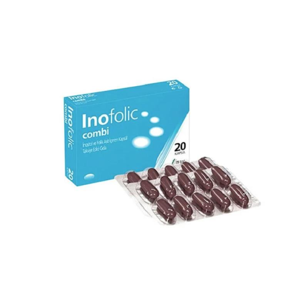 İnofolic Combi Yumuşak Jelatin 20 Kapsül