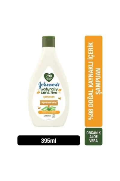 Johnson & Johnson Naturally Sensitive - Şampuan 395ml