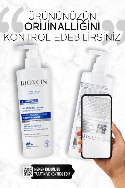 Bioxcin Atopicare Besleyici Krem 500 ml - Aşırı Kuru Ciltler