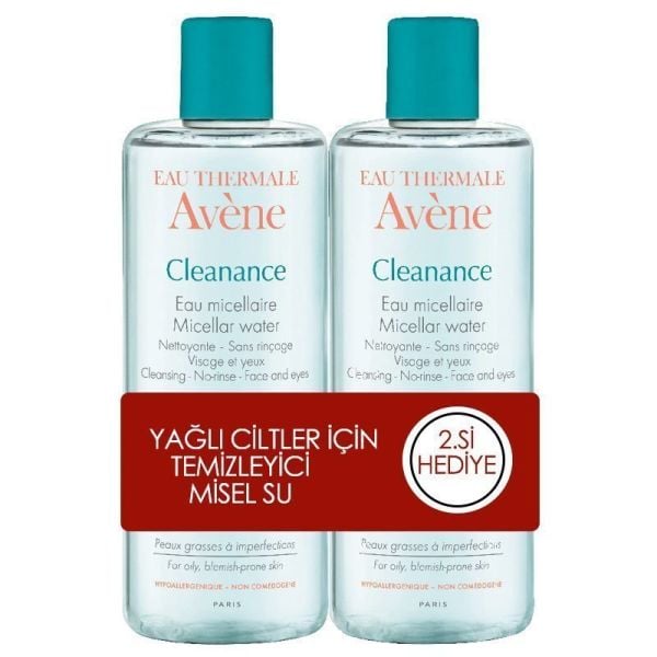 Avene Cleanance Miseller Su 400 ml | 2.Si HEDİYE
