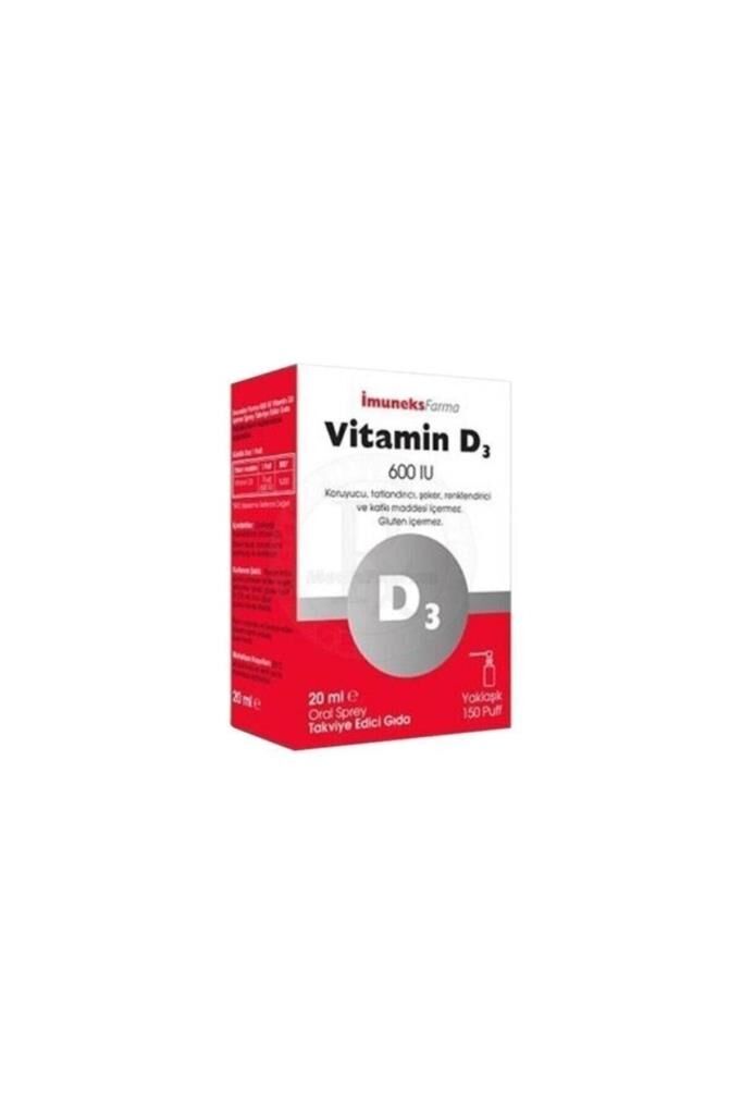 Imuneks Vitamin D3 600 IU 20 ml
