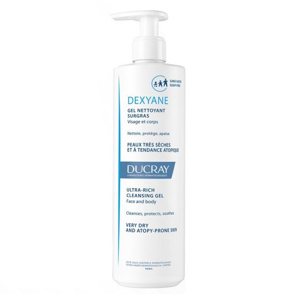 Ducray Dexyane Ultra Rich Cleansing Gel 400 ml