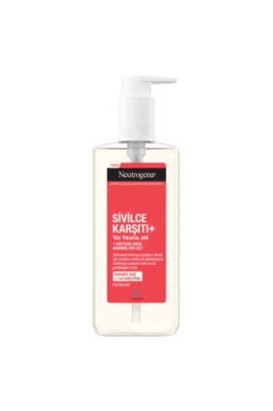 Neutrogena Düzensiz Cilt Tipleri için Yüz Yıkama Jeli 200 ml