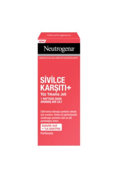 Neutrogena Düzensiz Cilt Tipleri için Yüz Yıkama Jeli 200 ml