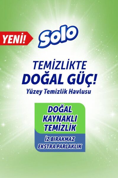 Solo Yüzey Temizlik Havlusu Okaliptus&Çam 100'lü