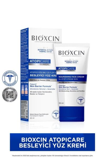 Bioxcin Atopicare Clinical Nourishing Face Cream 50 ml