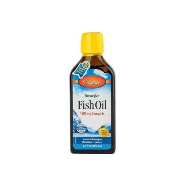 Carlson Fish Oil Omega 3 Balık Yağı Şurubu Limon Aromalı 200ml