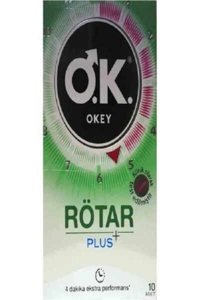 Okey Rötar Plus Prezervatif 10 Adet