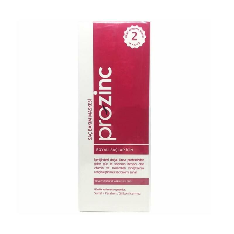 Prozinc Boyalı Saçlar İçin Saç Bakım Maskesi 300 ml