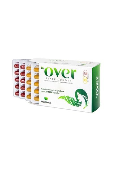 Dr Over Black Cohosh Takviye Edici Gıda 60 Kapsül