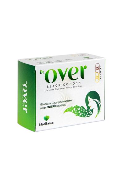 Dr Over Black Cohosh Takviye Edici Gıda 60 Kapsül