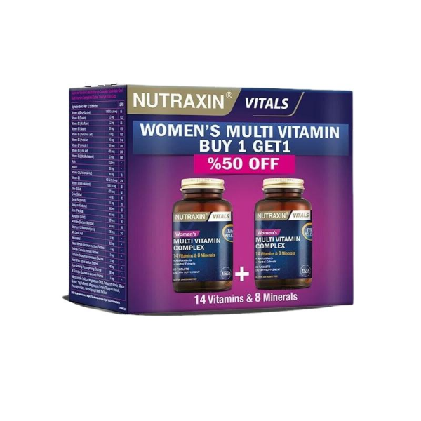 Nutraxin Multivitamin & Mineral Complex For Women 2'li Paket