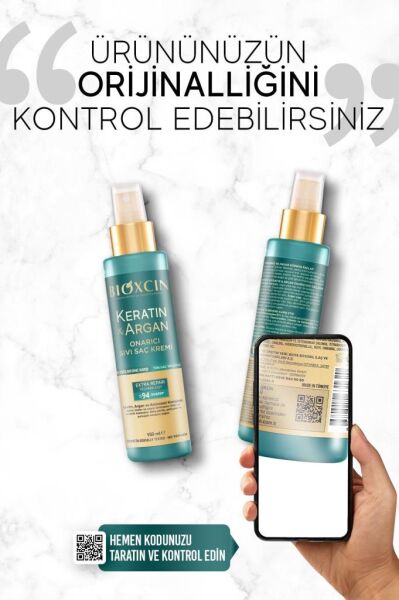 Bioxcin Keratin ve Argan Onarıcı Sıvı Saç Kremi 150 ml