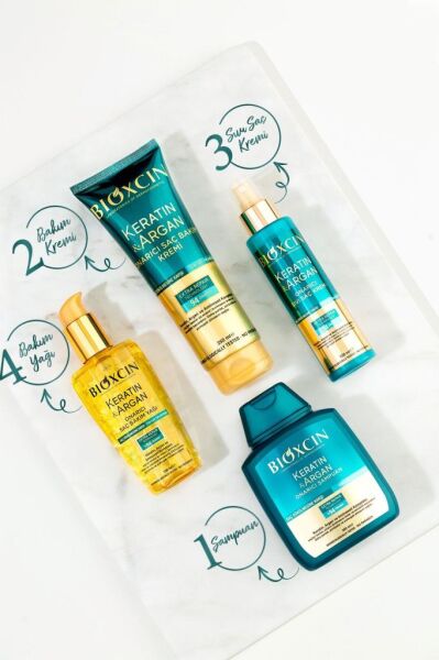 Bioxcin Keratin ve Argan Onarıcı Sıvı Saç Kremi 150 ml