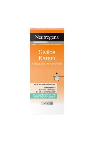 Neutrogena Sivilce Karşıtı Yağsız Yüz Nemlendiricisi 50ml