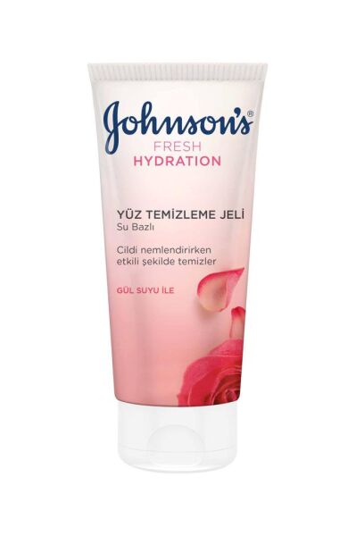 Johnsons Fresh Hydration Su Bazlı Yüz Temizleme Jeli Gül Özlü 150 Ml