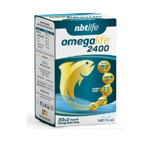 Nbtlife Omegalife 2400 Combotech 60 Kapsül