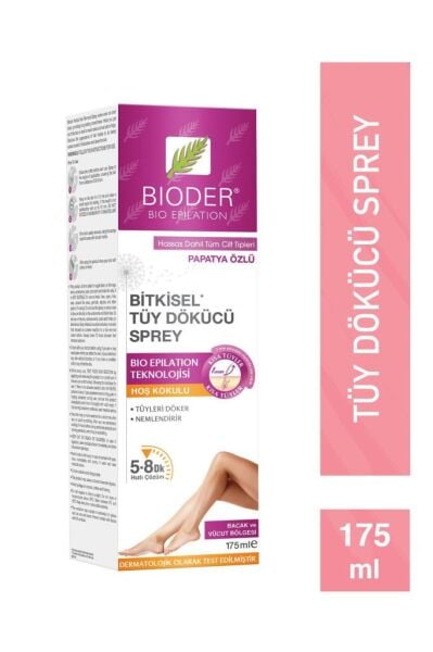 Bioder Tüy Dökücü Sprey 175 ml