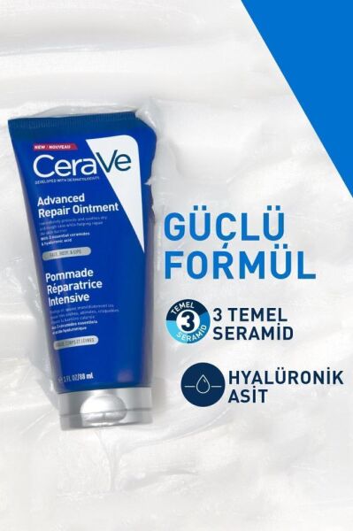 CeraVe Kuru Ciltler İçin Gelişmiş Onarıcı Bakım Kremi 88 ml