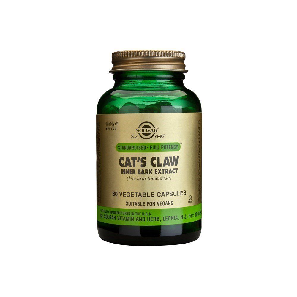 Solgar Cats Claw Inner Bark Extract 60 Tablet