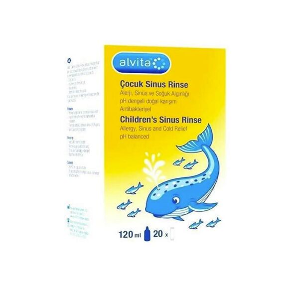 Alvita 120 ml Sinus Rinse Kit Burun Spreyi