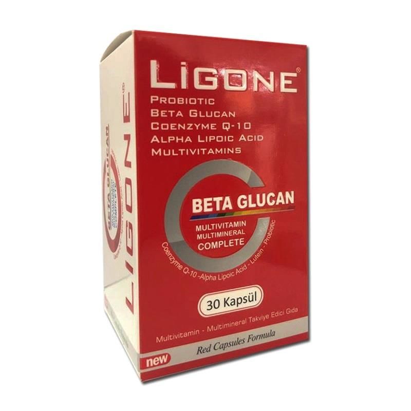 Ligone Beta-Glucan Probiotic Multivitamin 30 Kapsül