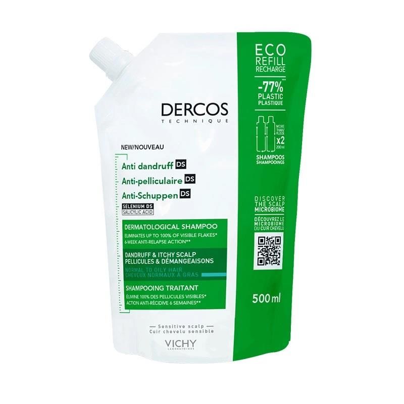 Vichy Dercos Anti Dandruff Kepek Karşıtı Normal ve Yağlı Saçlar İçin Şampuan 500 ml