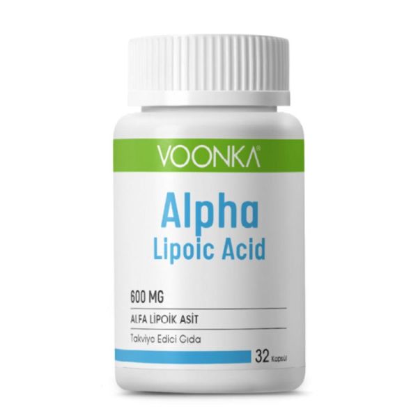 Voonka Alpha Lipoic Acid 600 mg 32 Kapsül