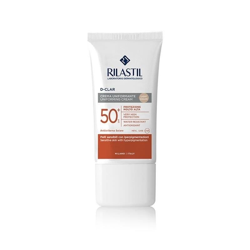 Rilastil D-Clar Leke Karşıtı Yüz Güneş Koruyucu Krem Spf50+ 40 ml - Light