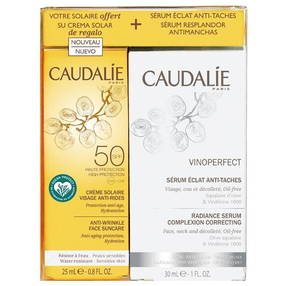 Caudalie Vinoperfect Serum&Güneş Koruyucu Yüz Kremi Seti