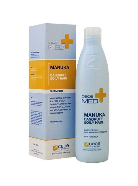 CeceMed Manuka  Yağlı Saçlar İçin Kepek Önleyici Şampuan 300 ml