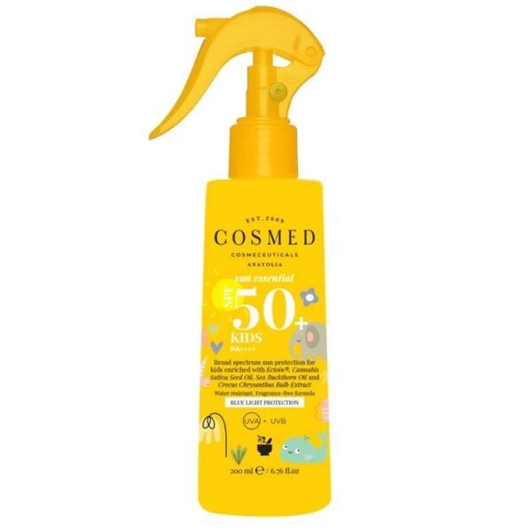 Cosmed Sun Essential Kids Spf50+ Güneş Losyonu 200 ml