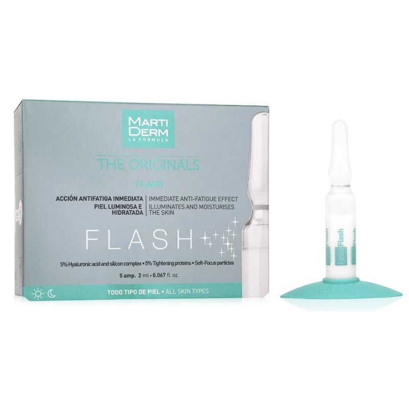 Martiderm Flash Nemlendirici ve Aydınlatıcı Serum 5 Ampül